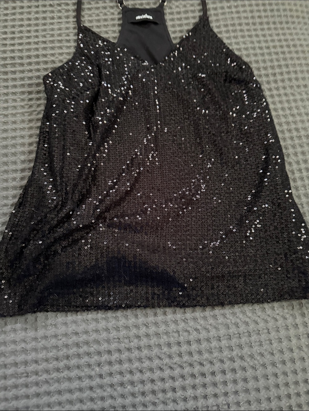 Mossimo Supply Co. Black Sequin Cami